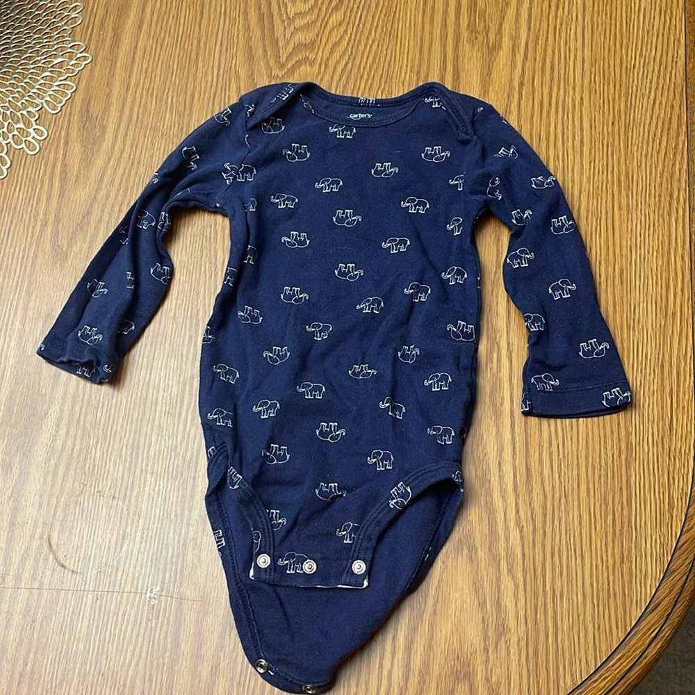 Carters long sleeve onesie